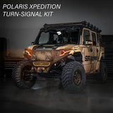 SSV Works Turn-Signal Plug-&-Play Kit | 2024+ Polaris Xpedition Sequential Front LED Lights w/Taillight Integration