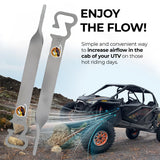 EASY-COOL Extra Large aluminum UTV DOOR LATCHES