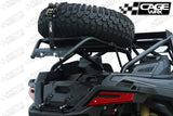 CAGEWRX Polaris RZR Pro R / Pro S / Turbo R / Pro XP Spare Tire Carrier (2020-2026) *GEN 2*