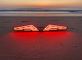 Billet LED Tail Light  PRO R,TURBO R, PRO XP. Blinker and hazard integration.