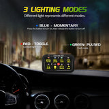 Auxbeam - AR-800 RGB SWITCH PANEL WITH APP, TOGGLE/ MOMENTARY/ PULSED MODE SUPPORTED