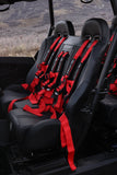 2024+ RZR 1000 Front/Rear Bench Seat W Harnesses 2 and 4 Seater