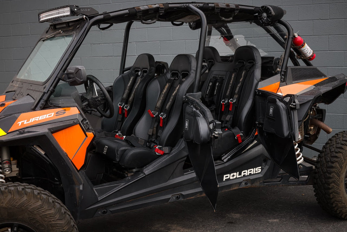 RZR 1000 Rear Bench Seat & Pair of Front Bucket Seats Set – Pro