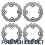 Polaris RZR XP TURBO/XP 4 TURBO/PRO XP/PRO XP 4/Turbo S 2016-2026 Ridge Rider Disc Brake Rotors