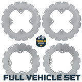 Polaris Sportsman 400/450/500/570/700/800 2007-2026 Ridge Rider Disc Brake Rotor Kit