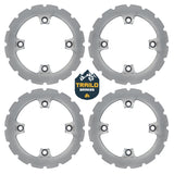 Kawasaki KRX/KRX4 1000 2020-2026 Ridge Rider Disc Brake Rotor Kit