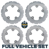 CFMoto U10 PRO/U10XL PRO 2025-2026 Ridge Rider Disc Brake Rotors