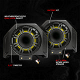 2020-2024 Polaris® RZR PRO Series Phase-6 K-Spec 5-Speaker 1400watt System for Ride Command