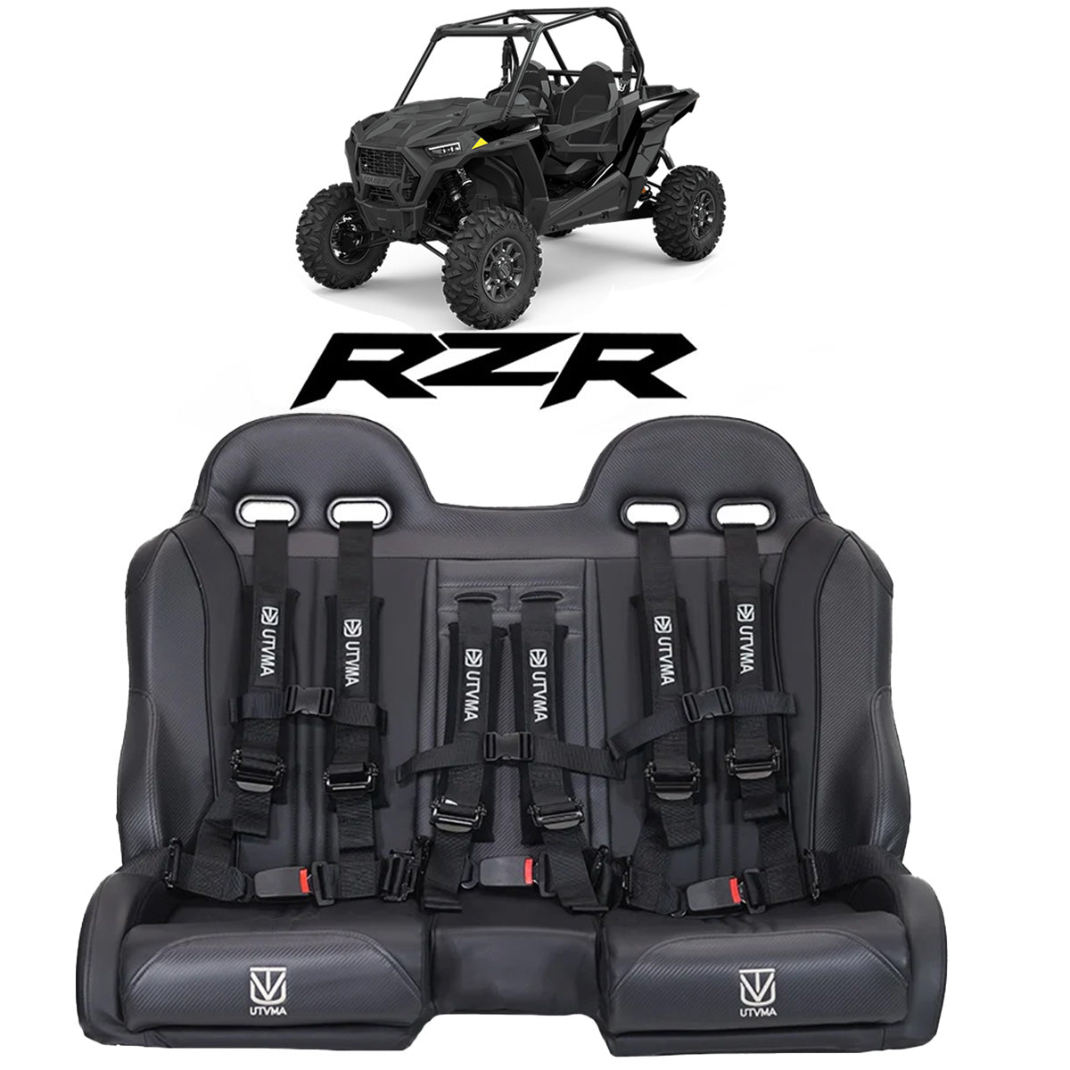 RZR 1000 Elite Series Bench Seat Front or Rear Bench Seat W