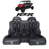 2024+ RZR 1000 Front/Rear Bench Seat W Harnesses 2 and 4 Seater