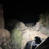 NACHO Quatro Spot Beam Output - Ideal For Down The Road Visibility - Size 4" - Pair