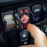 PRIZM LED Lighted Mirrors (Polaris Ranger XD 1500) by Sector Seven