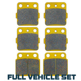 Kawasaki KFX 400 2003-2006 Ceramic Brake Pad Set