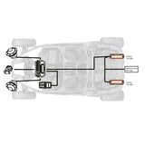 Tango2 Vehicle Specific X3 Turn-Signal Kit with All-In-One Controller and Taillight Integration by Switch Works