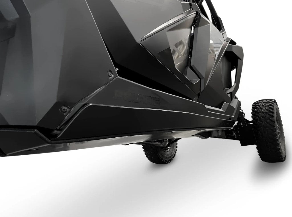 SSS UHMW ROCK SLIDERS - SINGLE PIECE | POLARIS RZR TURBO R 4 – Pro