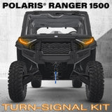 SSV Works Turn-Signal Plug-&-Play Kit | 2024-2026 Polaris Ranger 1500 | Sequential Front LED Lights w/Taillight Integration