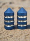 Marshin Whips Billet Magnetic Base Caps | Protective Dust Covers | Pair