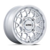KMC Wheels KS139 Technic 15x7 UTV 4 Lug+38mm (Black, Silver, Blue)