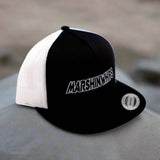 Marshin Whips Signature Flat Bill Snapback Hat | Premium Off-Road Headwear