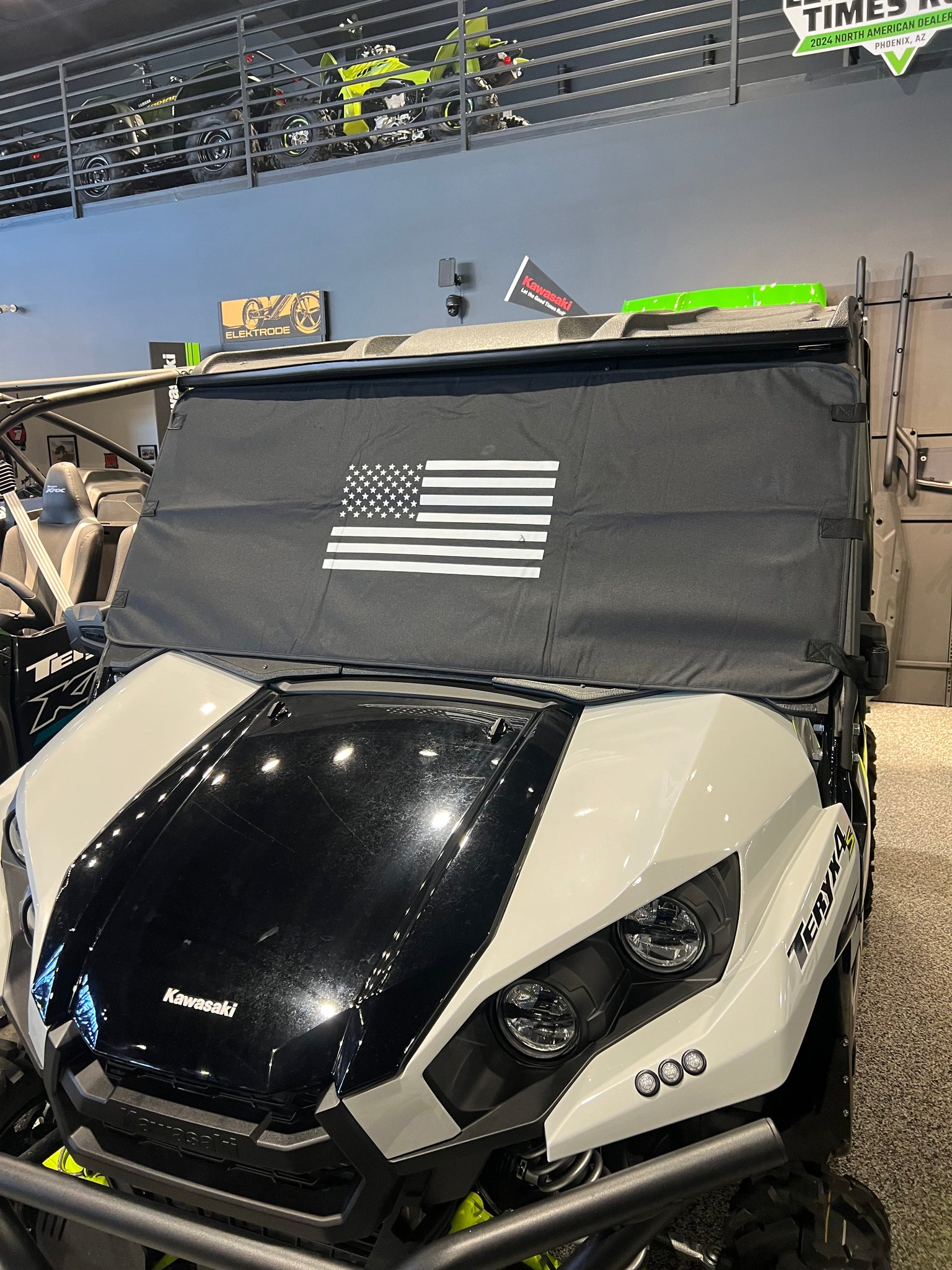 Kawasaki Teryx Padded Windshield Covers by UTV 801 – Pro UTV Parts