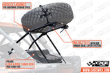 CAGEWRX Polaris RZR XP 1000/ XP Turbo/Turbo S Spare Tire Carrier | HIGH (2014-2023)