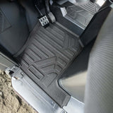 SMARTLINER Rugged Rubber Floor Liners For 2018-2026 Polaris Ranger 1000 (3 seater)