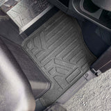 SMARTLINER Rugged Rubber Floor Liners For 2018-2026 Polaris Ranger 1000 (6 Seater)