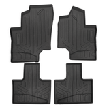 SMARTLINER Rugged Rubber Floor Liners For 2019-2025 Can-Am Maverick Sport(4-Seater)