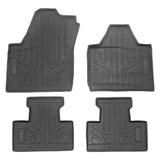 SMARTLINER Rugged Rubber Floor Liners For 2019-2023 Can-Am Maverick X3 (4 Passenger)