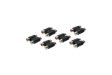 UTV Stereo RCA Barrel Connectors Female (6-Pack) | UTVS-RCA-BARREL-3