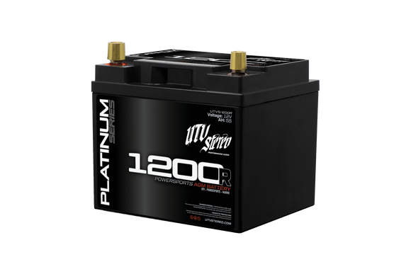 Platinum Series AGM 1200R (REVERSE POLARITY) Battery | UTVS-1200R