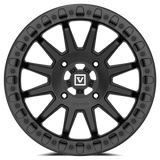 V09 BEADLOCK 17X8 +40 4X156 SATIN BLACK