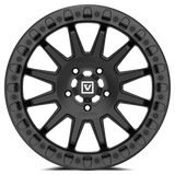 V09 BEADLOCK 17X8 +40 5X114.3 SATIN BLACK