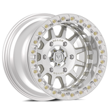 V09 BEADLOCK 15X10 +0 6X139.7 RAW MACHINED