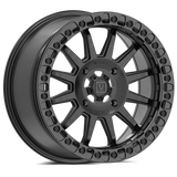 V09 BEADLOCK 17X8 +40 4X156 BRUSHED CHARCOAL
