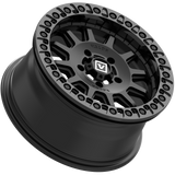 V09 BEADLOCK 15X7 +40 4X156 SATIN BLACK