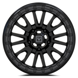 V16 BEADLOCK 15X8 -12MM 5X114.3 SATIN BLACK