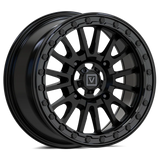 Valor V16 Beadlock UTV Wheel Satin Black 15x7 with 5+2 Offset