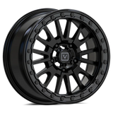 Valor V16 Beadlock UTV Wheel Satin Black 15x7 with 5+2 Offset