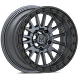 V16 BEADLOCK 15X8 -12MM 5X114.3 SATIN GUNMETAL