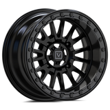 V16 BEADLOCK 15X8 -12MM 4X137 SATIN BLACK