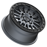 V16 BEADLOCK 15X7 +35MM 4X137 SATIN GUNMETAL