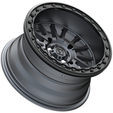 V16 BEADLOCK 15X8 -12MM 4X137 SATIN GUNMETAL