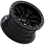 V16 BEADLOCK 15X8 -12MM 4X156 SATIN BLACK