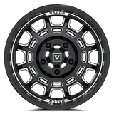 V17 15X8 +10MM 5X114.3 GLOSS BLACK MILLED