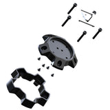 VCAP2 CAP RISER SATIN BLACK - ABS