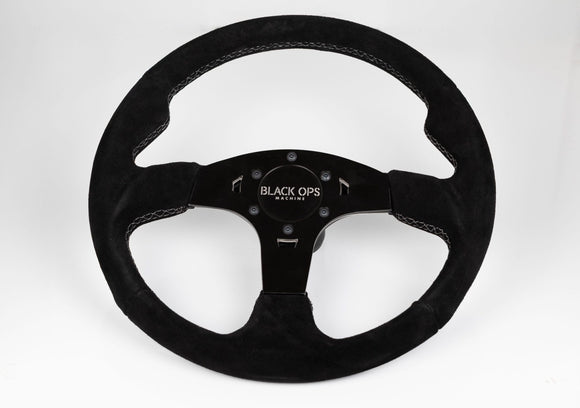 M16 Steering Wheel – Suede by Black Ops Machine