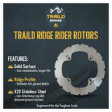 Honda Talon 1000R/1000X/1000X-4 2019-2026 Ridge Rider Disc Brake Rotor Kit