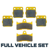 Yamaha Grizzly 660 2002-2008 Ceramic Brake Pad Set
