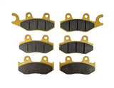 Yamaha YFZ 450R SE 2009-2026 and YFZ 450 2006-2011 & 2017 Ceramic Brake Pad Set